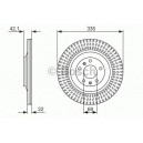 BOSCH DISQUES DE FREINS BOSCH 0 986 479 591