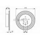 BOSCH DISQUES DE FREINS BOSCH 0 986 479 615