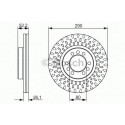 BOSCH DISQUES DE FREINS BOSCH 0 986 479 626