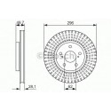 BOSCH DISQUES DE FREINS BOSCH 0 986 479 633