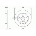 BOSCH DISQUES FREINS BOSCH 0 986 479 645