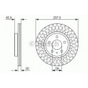 BOSCH DISQUES FREINS BOSCH 0 986 479 647