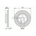 BOSCH DISQUES FREINS BOSCH 0 986 479 652