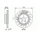 BOSCH DISQUES FREINS BOSCH 0 986 479 654