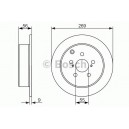 BOSCH DISQUES DE FREINS BOSCH 0 986 479 658