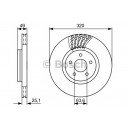 BOSCH DISQUES FREINS BOSCH 0 986 479 660