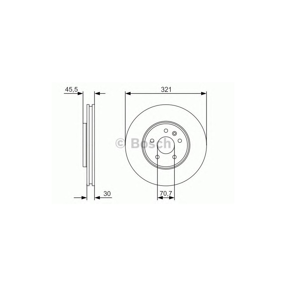BOSCH DISQUES FREINS BOSCH 0 986 479 667