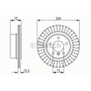 BOSCH DISQUES FREINS BOSCH 0 986 479 670