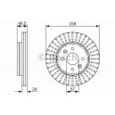 BOSCH DISQUES FREINS BOSCH 0 986 479 676