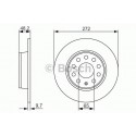 BOSCH DISQUES FREINS BOSCH 0 986 479 677