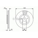 BOSCH DISQUES DE FREINS BOSCH 0 986 479 679