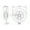 BOSCH DISQUES FREINS BOSCH 0 986 479 682