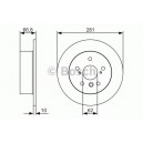 DISQUE DE FREIN BOSCH 0 986 479 R06
