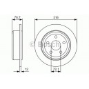 BOSCH DISQUES FREINS BOSCH 0 986 479 R08