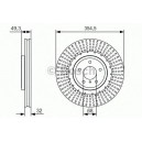 BOSCH DISQUES FREINS BOSCH 0 986 479 T02