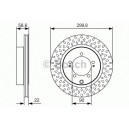 BOSCH DISQUES FREINS BOSCH 0 986 479 T05
