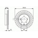 BOSCH DISQUES FREINS BOSCH 0 986 479 T05