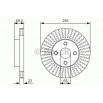 BOSCH DISQUES FREINS BOSCH 0 986 479 T11