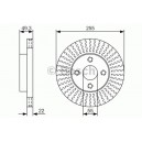BOSCH DISQUES FREINS BOSCH 0 986 479 T11