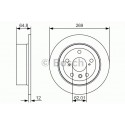 BOSCH DISQUES FREINS BOSCH 0 986 479 T13