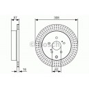 BOSCH DISQUES FREINS BOSCH 0 986 479 T16