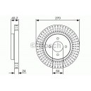 BOSCH DISQUES FREINS BOSCH 0 986 479 T28