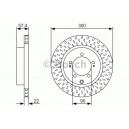 BOSCH DISQUES FREINS BOSCH 0 986 479 T33
