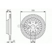 BOSCH DISQUES FREINS BOSCH 0 986 479 T34