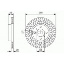 BOSCH DISQUES FREINS BOSCH 0 986 479 T39