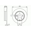 BOSCH DISQUES FREINS BOSCH 0 986 479 T49