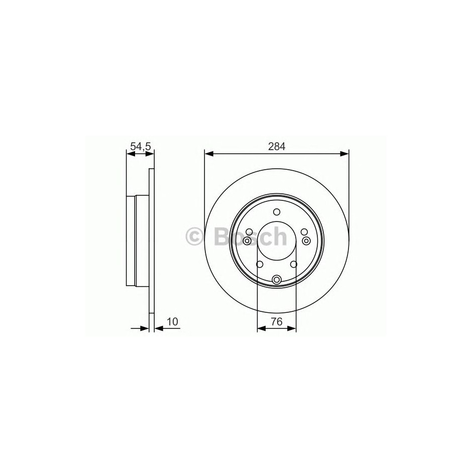 BOSCH DISQUES FREINS BOSCH 0 986 479 T49