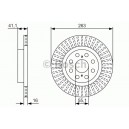 BOSCH DISQUES FREINS BOSCH 0 986 479 T57