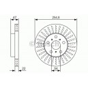 BOSCH DISQUES FREINS BOSCH 0 986 479 T65