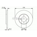 BOSCH DISQUES FREINS BOSCH 0 986 479 T67