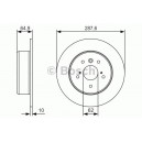 BOSCH DISQUES FREINS BOSCH 0 986 479 T69
