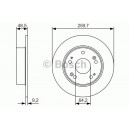 BOSCH DISQUES FREINS BOSCH 0 986 479 T81