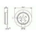 BOSCH DISQUES FREINS BOSCH 0 986 479 T85