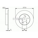 BOSCH DISQUES FREINS BOSCH 0 986 479 T86