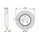 BOSCH DISQUES FREINS BOSCH 0 986 479 T89