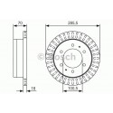 BOSCH DISQUES FREINS BOSCH 0 986 479 T91