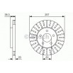 BOSCH DISQUES FREINS BOSCH 0 986 479 U01