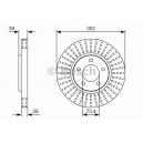 BOSCH DISQUES FREINS BOSCH 0 986 479 U03