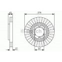 BOSCH DISQUES FREINS BOSCH 0 986 479 U06