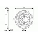 BOSCH DISQUES FREINS BOSCH 0 986 479 U14