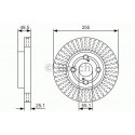 BOSCH DISQUES FREINS BOSCH 0 986 479 U14