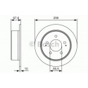 BOSCH DISQUES FREINS BOSCH 0 986 479 U21