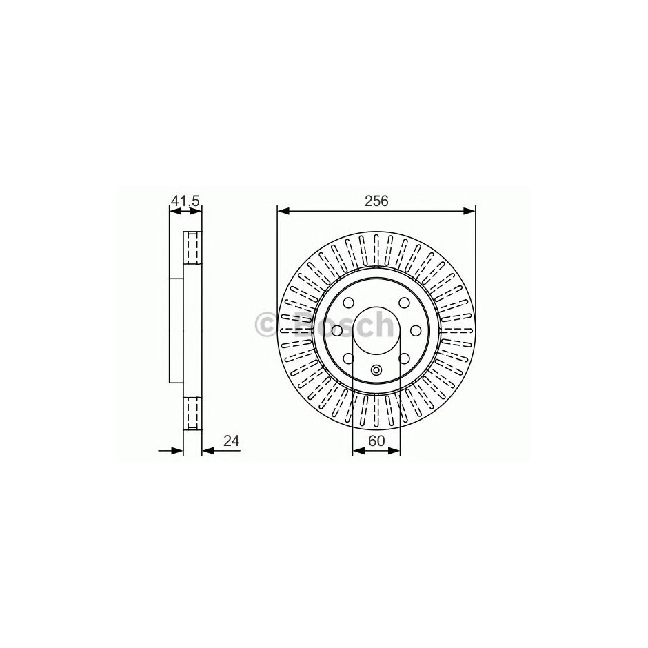 BOSCH DISQUES FREINS BOSCH 0 986 479 U34