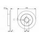 DISQUE DE FREIN BOSCH 0 986 479 U95