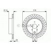 DISQUE DE FREIN BOSCH 0 986 479 V05