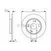 BOSCH DISQUES FREINS BOSCH 0 986 479 V21